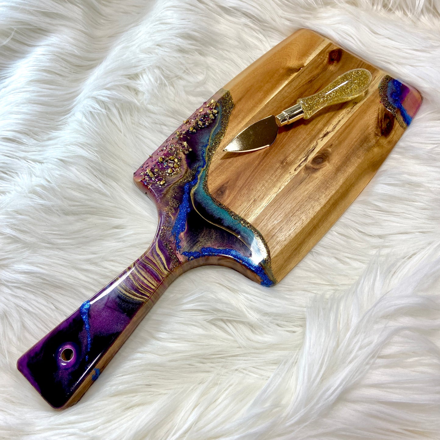 Purple Geode Paddle Board