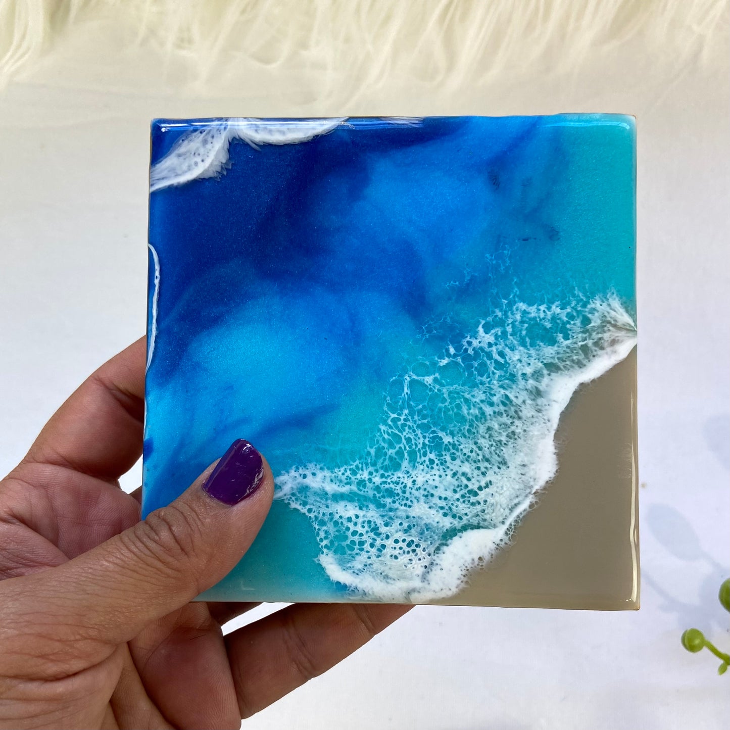 Square Beach Coasters