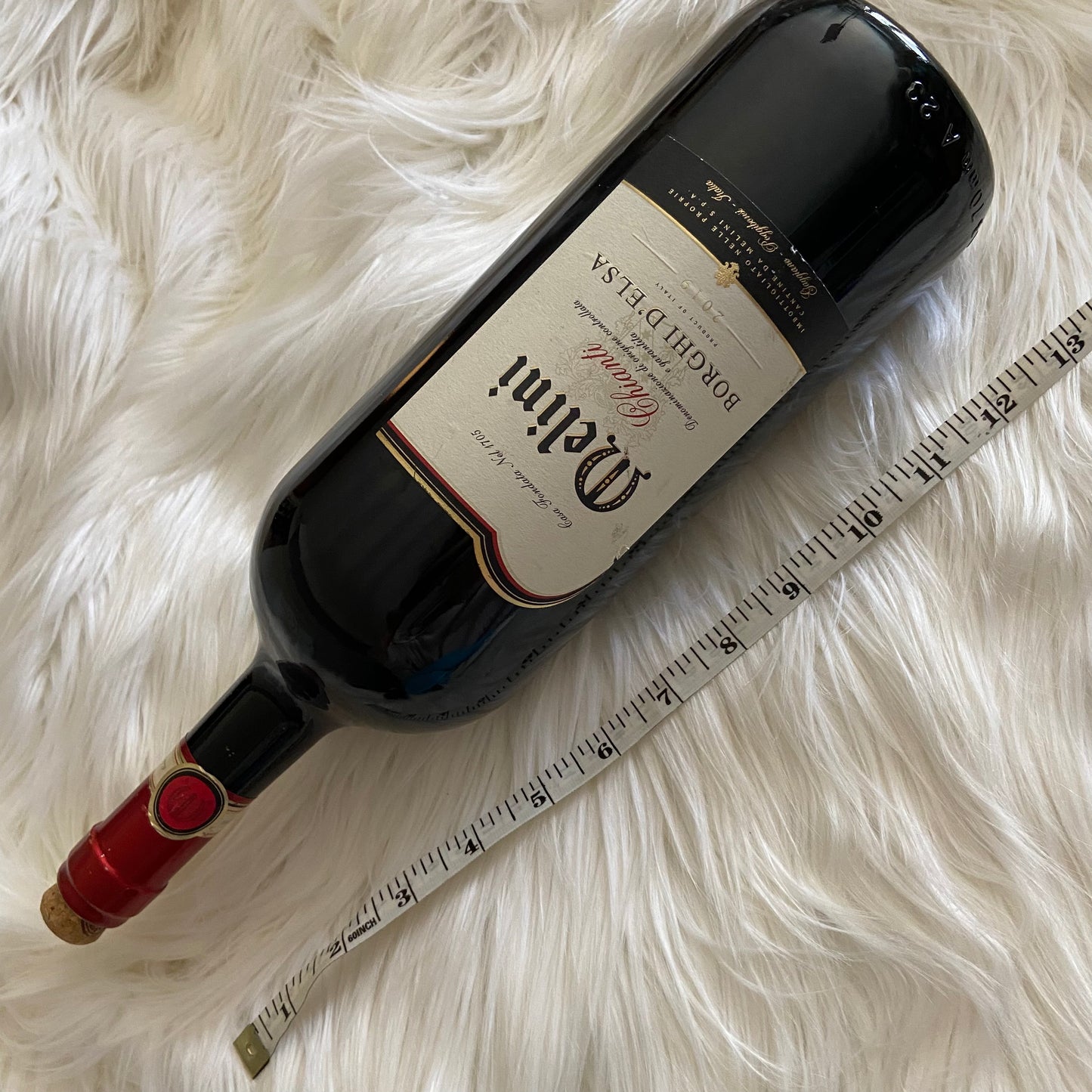 Marble Effect Balancing Bottle Holder