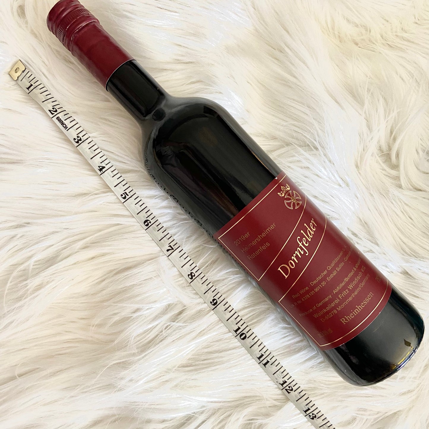 Marble Effect Balancing Bottle Holder