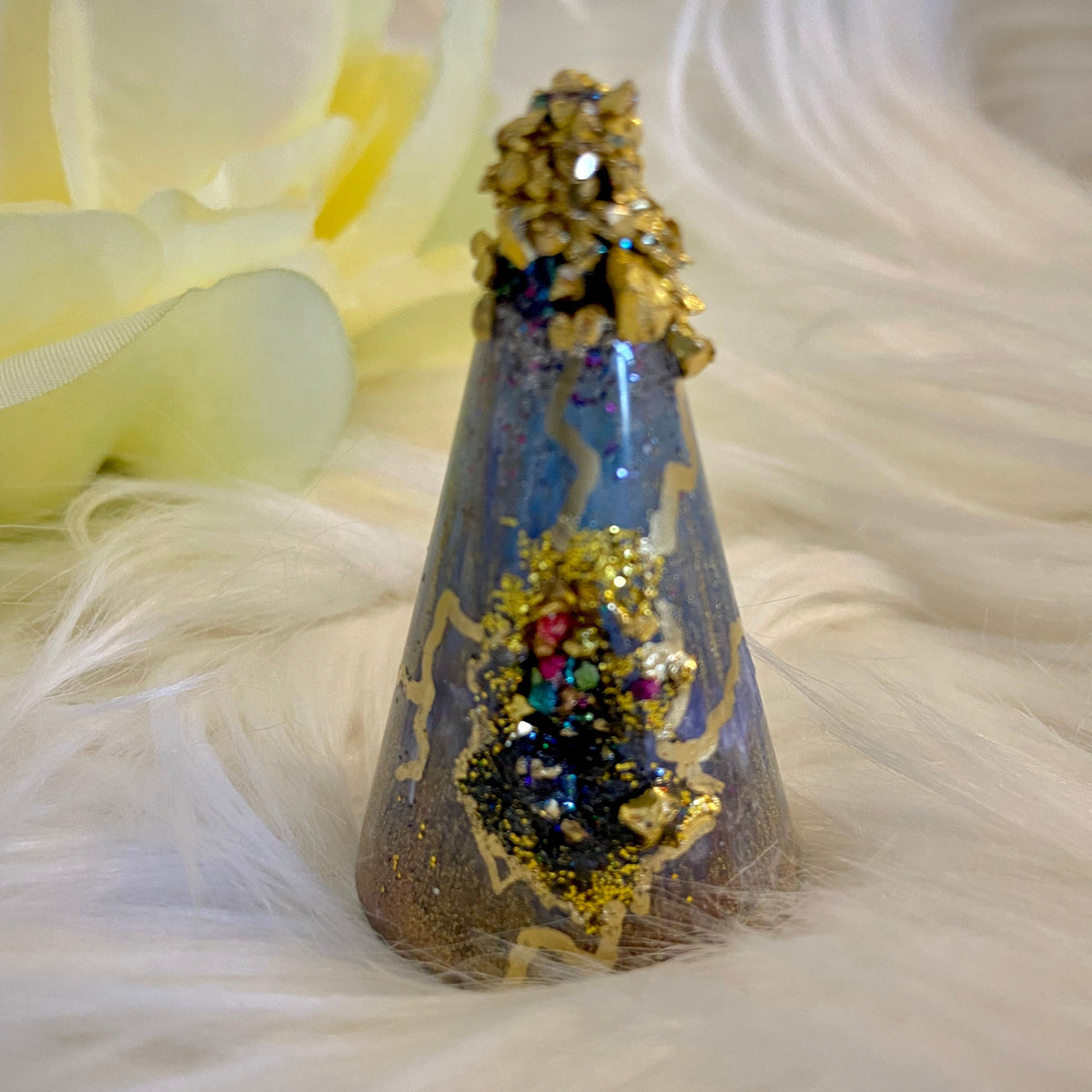 geode ring holder - Mamota Creative