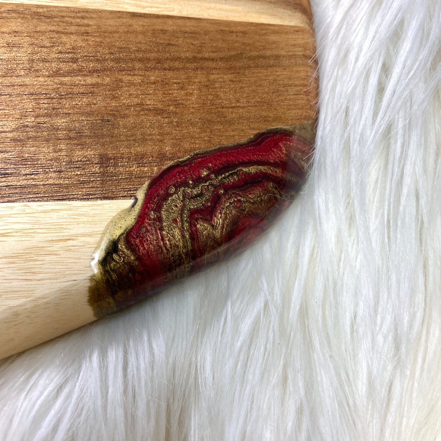 Scarlet Serving Board