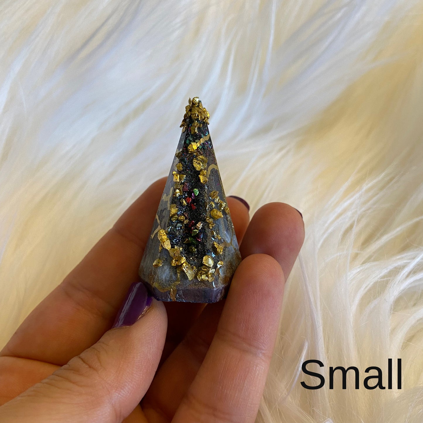 Cone Ring Holders - Geode