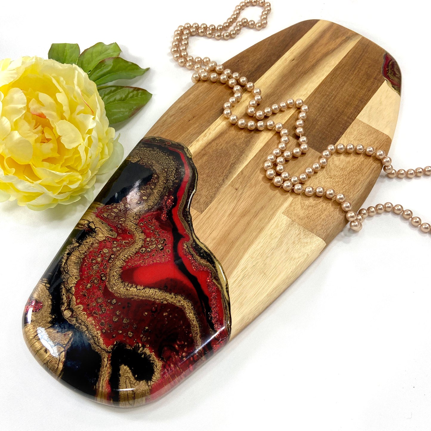 Scarlet Serving Board