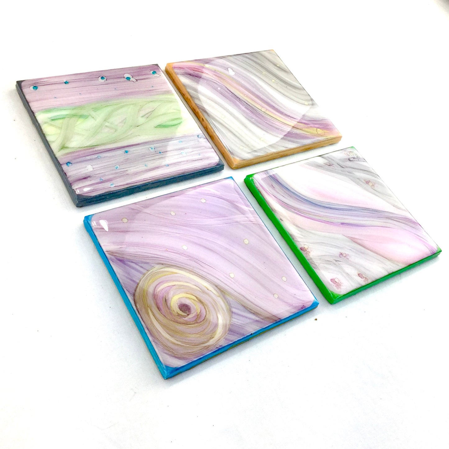 Striped Asymmetry Coasters