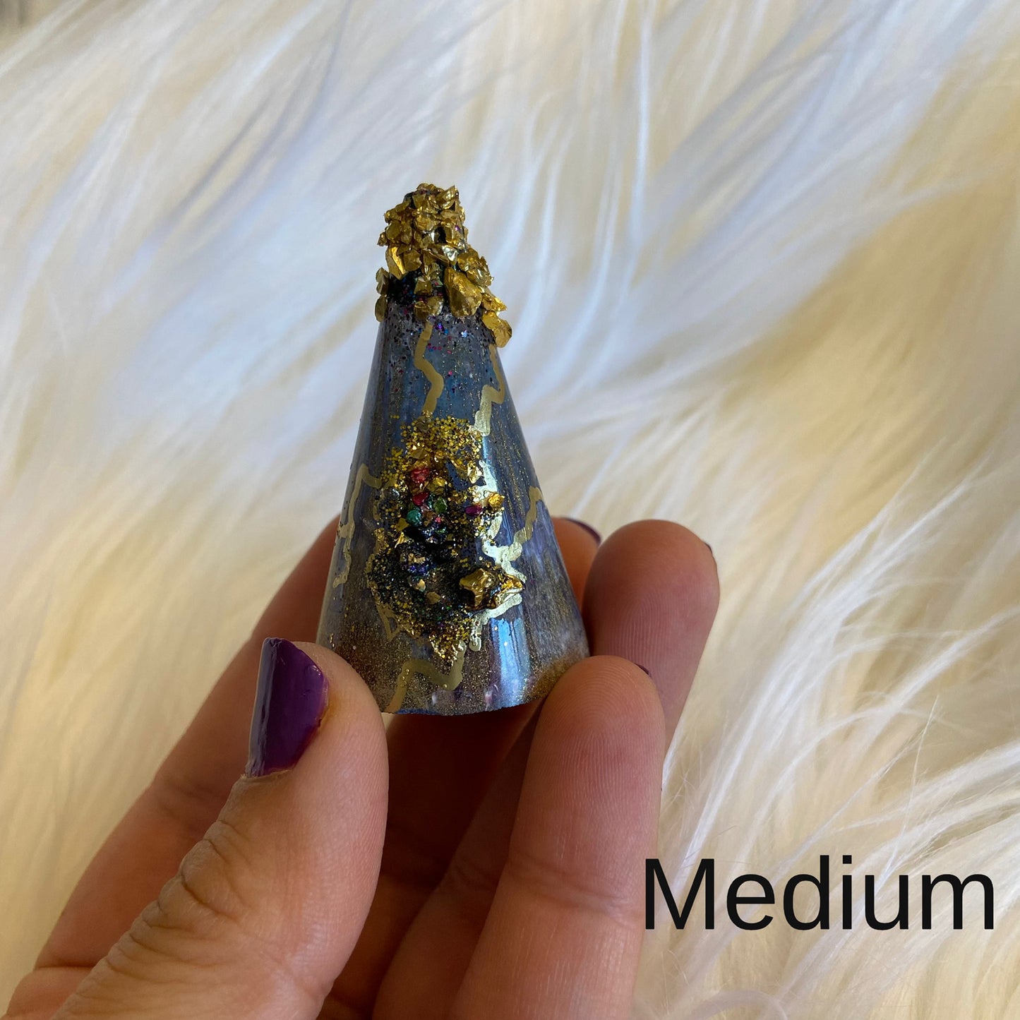 Cone Ring Holders - Geode