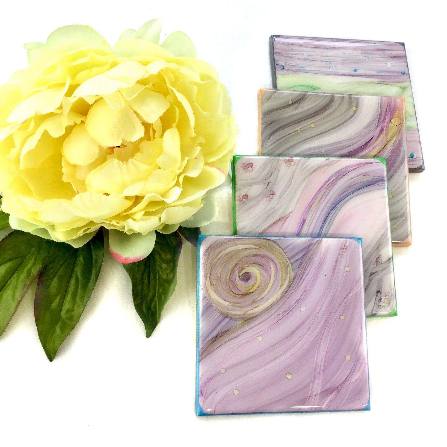 Striped Asymmetry Coasters