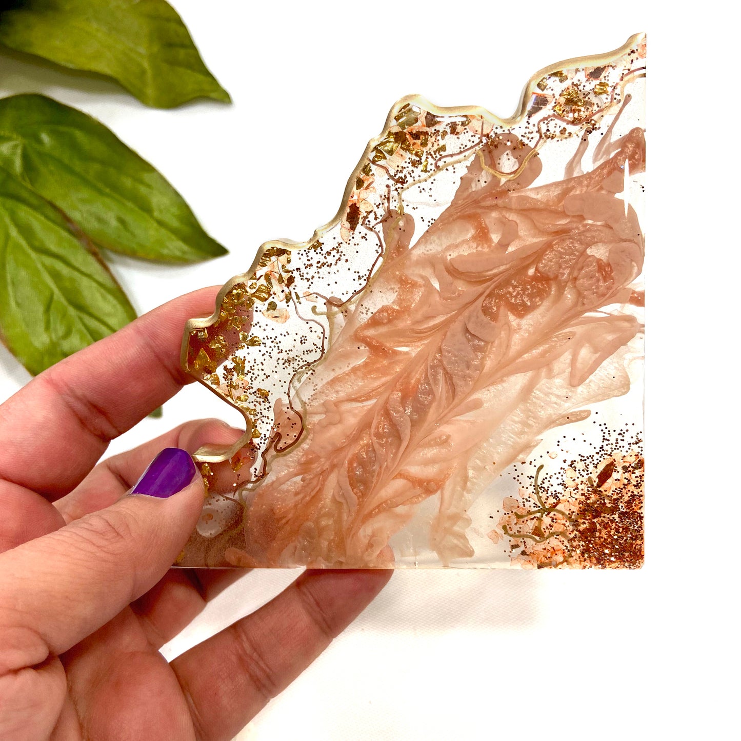 Sweet Peach Coasters
