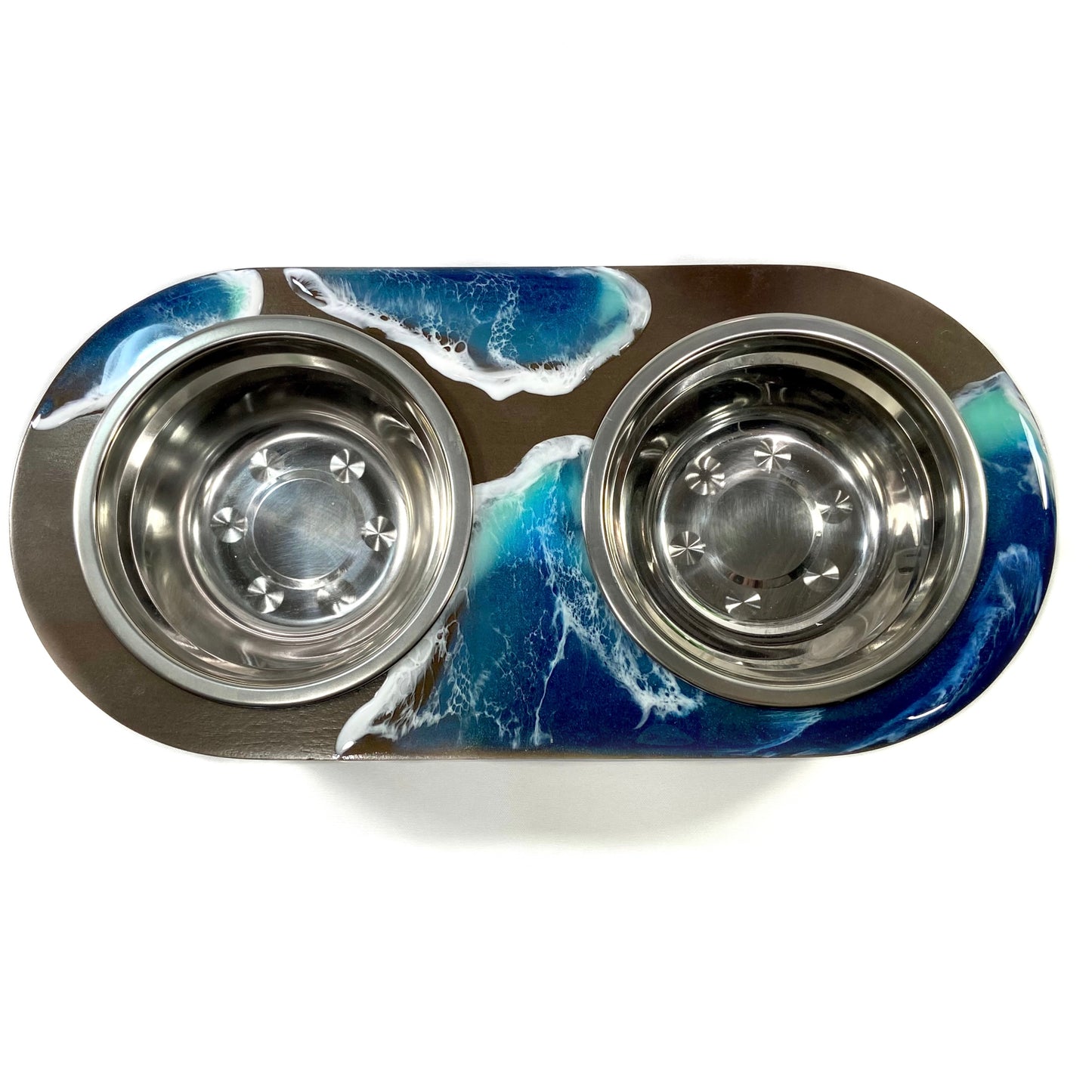 Double Dog Bowl - Ocean