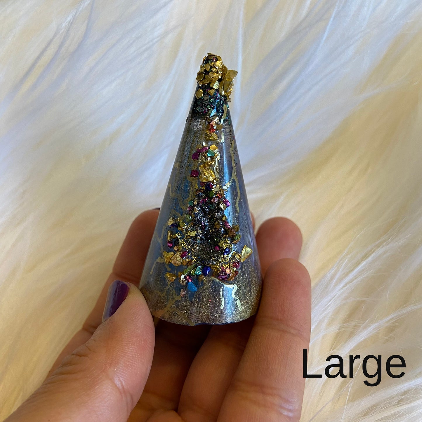 Cone Ring Holders - Geode