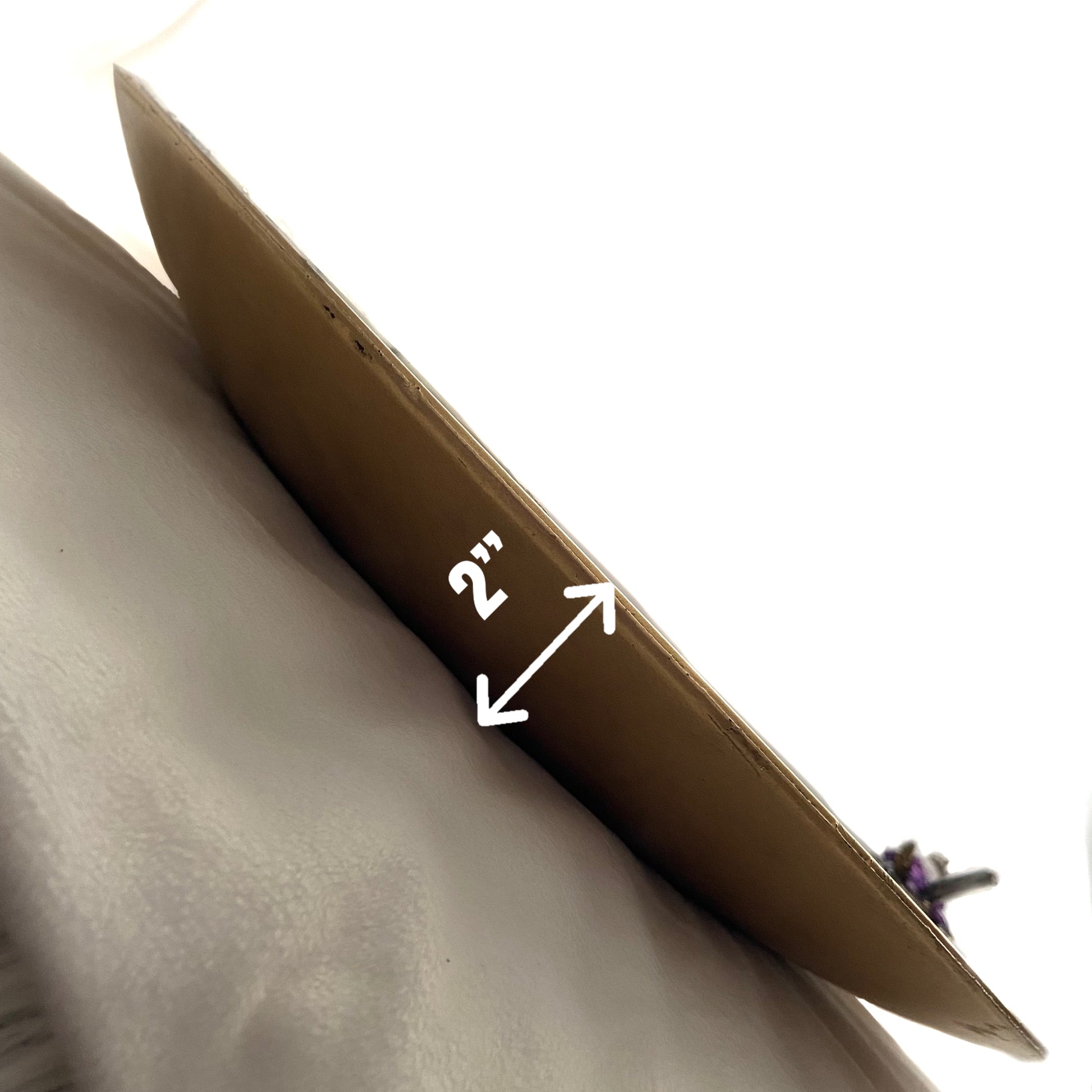 Profile of Convex back wall mirror depth  - Mamota Creative