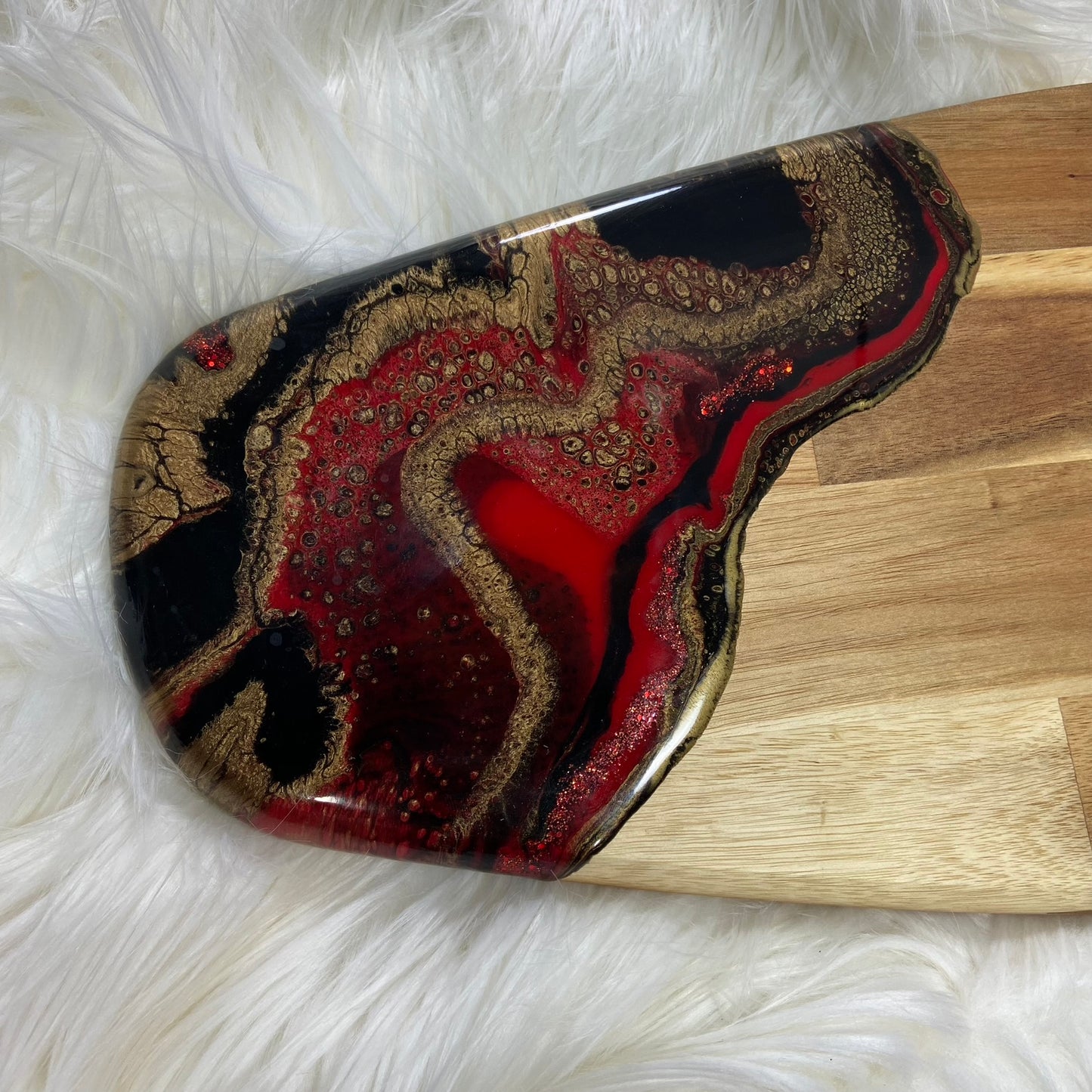 Scarlet Serving Board