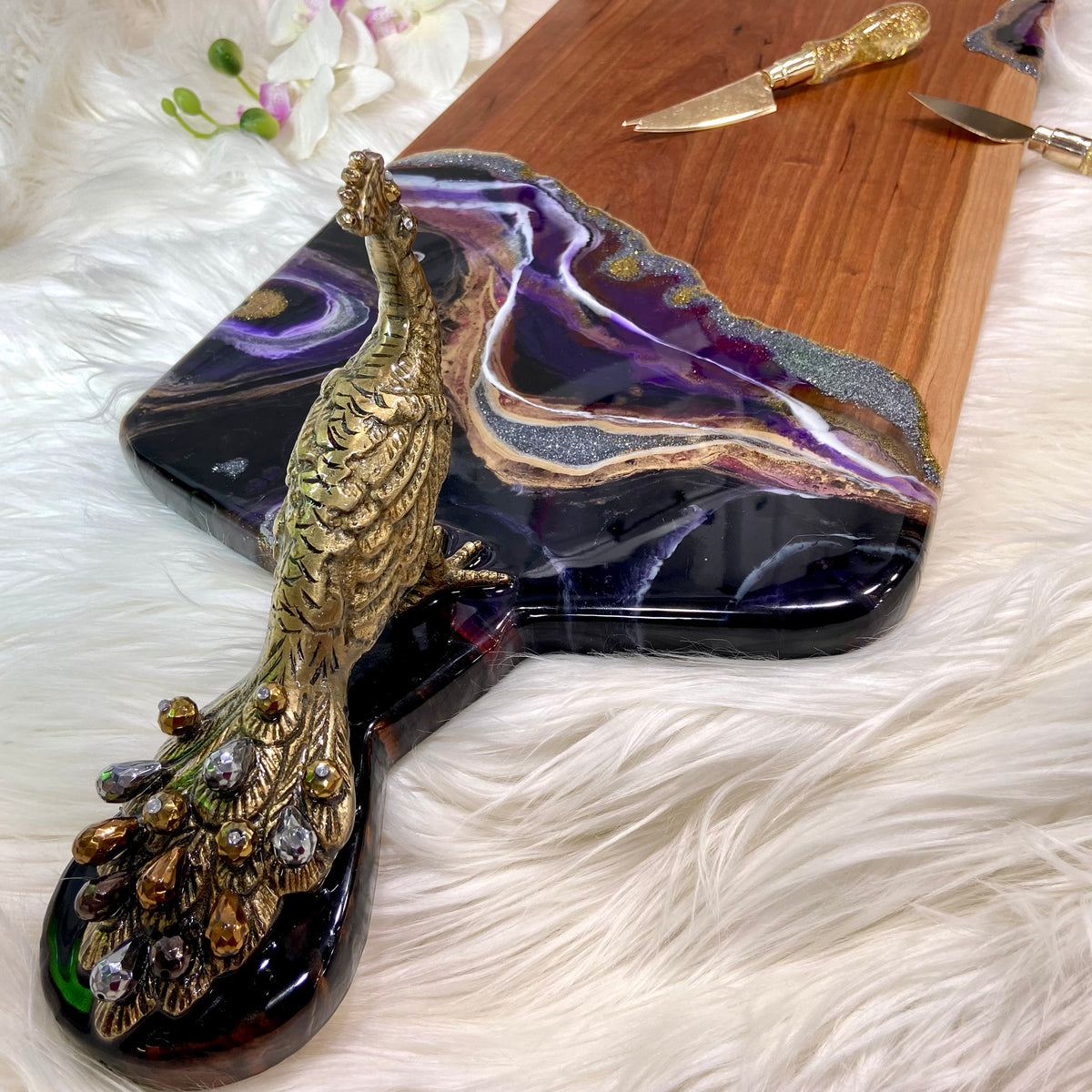 Royal Peacock Grand Charcuterie Board