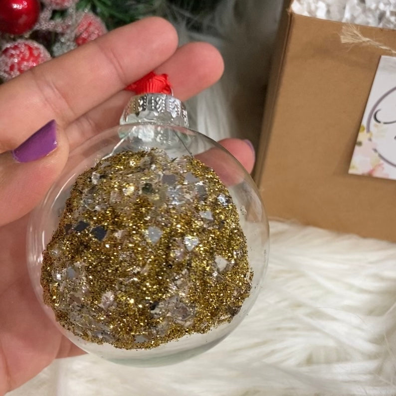 Crystal Druzy Christmas Tree Ornament