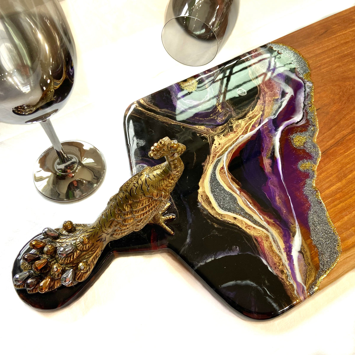 Royal Peacock Grand Charcuterie Board