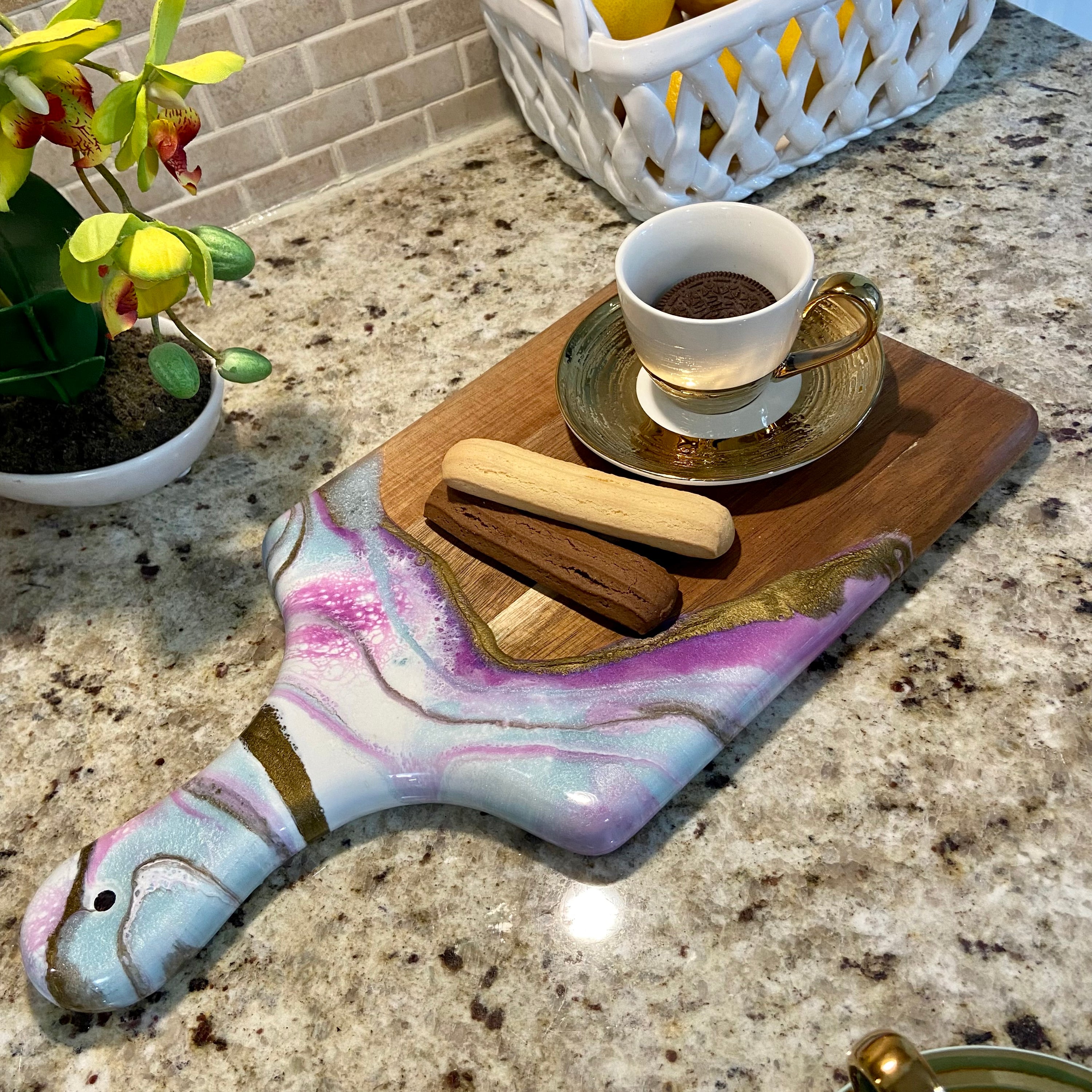 Illustration of Mixed Media Home Decor