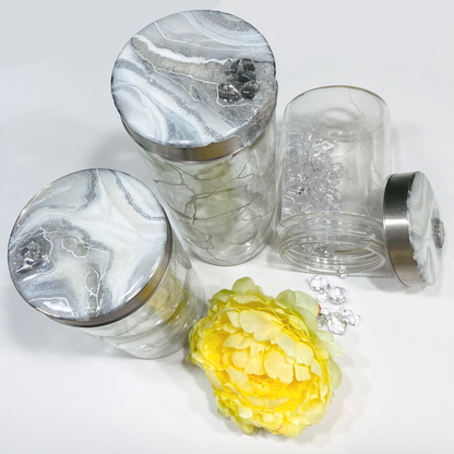 Marble Theme Canister Set